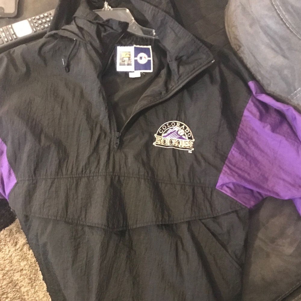 Vintage Colorado Rockies 1/4 zip
